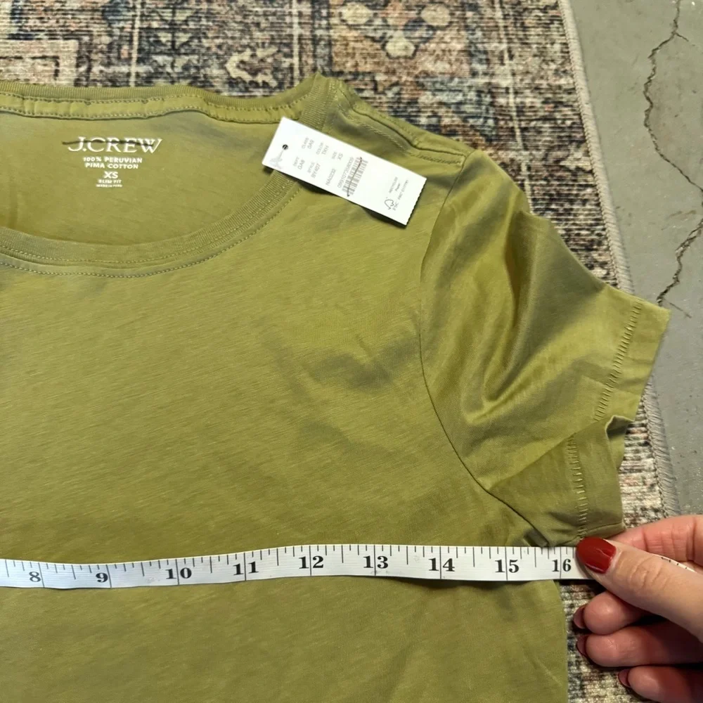 NWT J.Crew Pima cotton slim-fit T-shirt